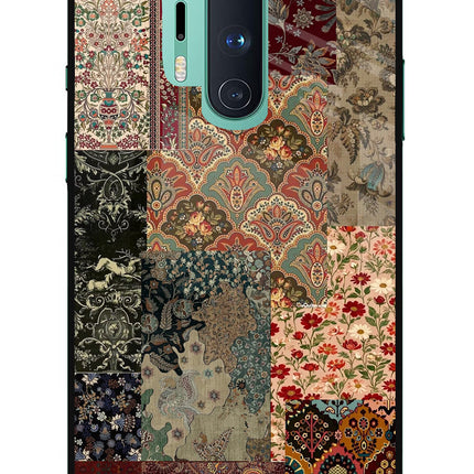 Desi Print Oneplus 8 Pro Glass Case