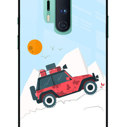 Mountain Trail Beast Oneplus 8 Pro Glass Case