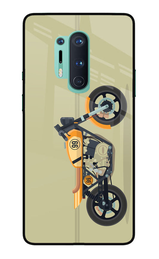 Vertical Speedster Oneplus 8 Pro Glass Case