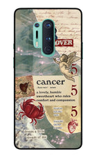 Cancer Zodiac Oneplus 8 Pro Glass Case