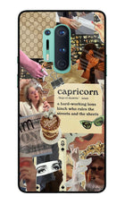Capricorn Zodiac Oneplus 8 Pro Glass Case