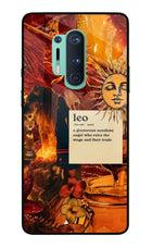 Leo Zodiac Oneplus 8 Pro Glass Case