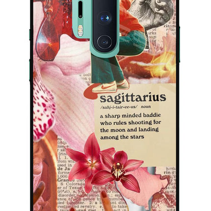 Sagittarius Zodiac Oneplus 8 Pro Glass Case