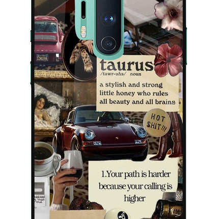 Taurus Zodiac Oneplus 8 Pro Glass Case