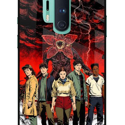 Ordinary Things Characters Oneplus 8 Pro Glass Case