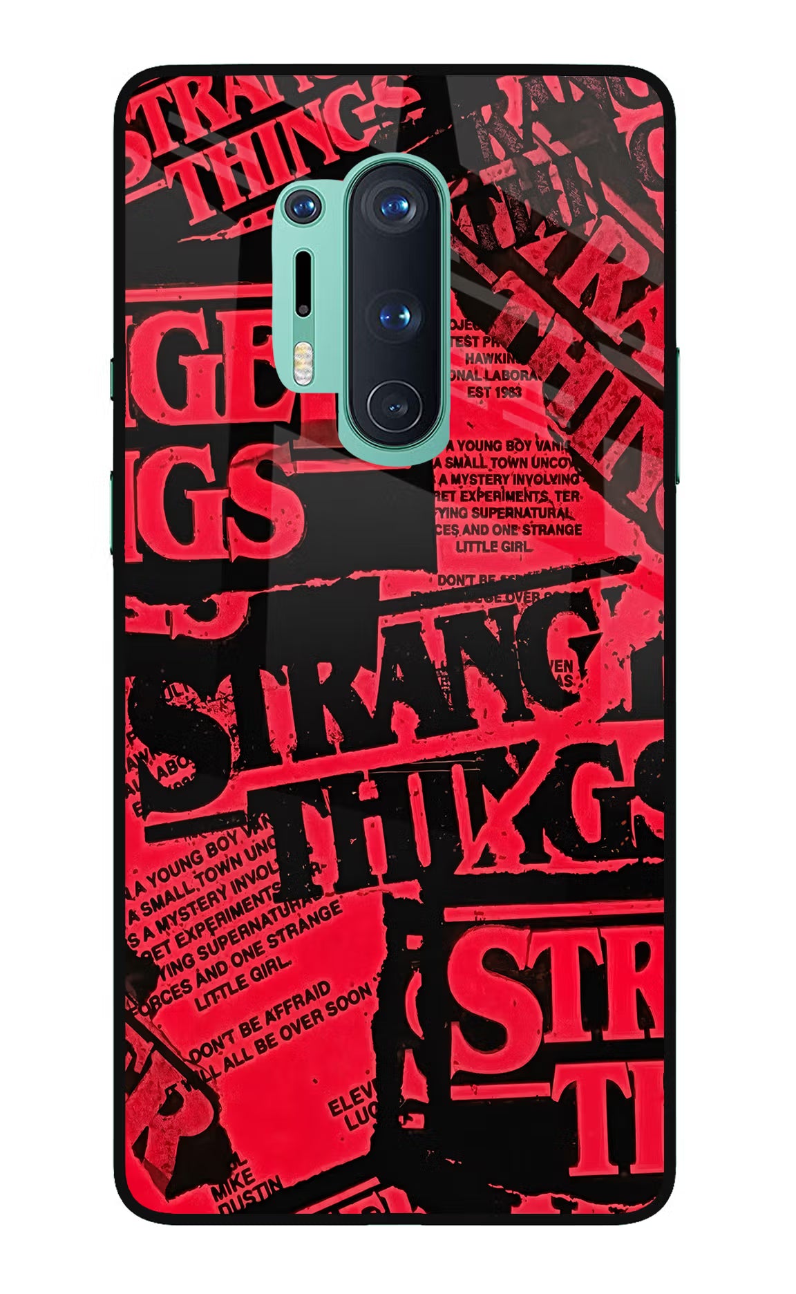 Ordinary Things Oneplus 8 Pro Glass Case Back Cover by Casekaro
