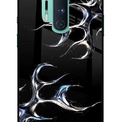 Chrome Tribal Oneplus 8 Pro Glass Case