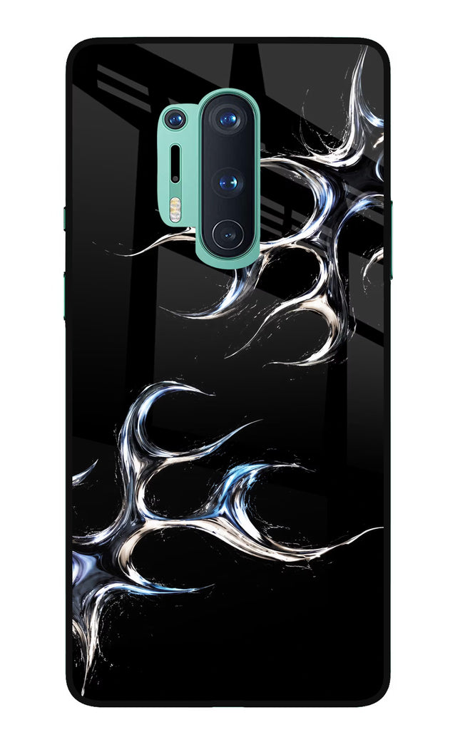 Chrome Tribal Oneplus 8 Pro Glass Case