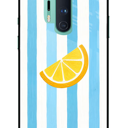 Summer Lemon Oneplus 8 Pro Glass Case