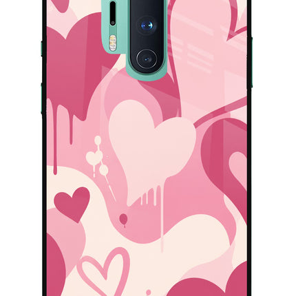 Hearty case Oneplus 8 Pro Glass Case