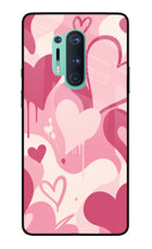 Hearty case Oneplus 8 Pro Glass Case