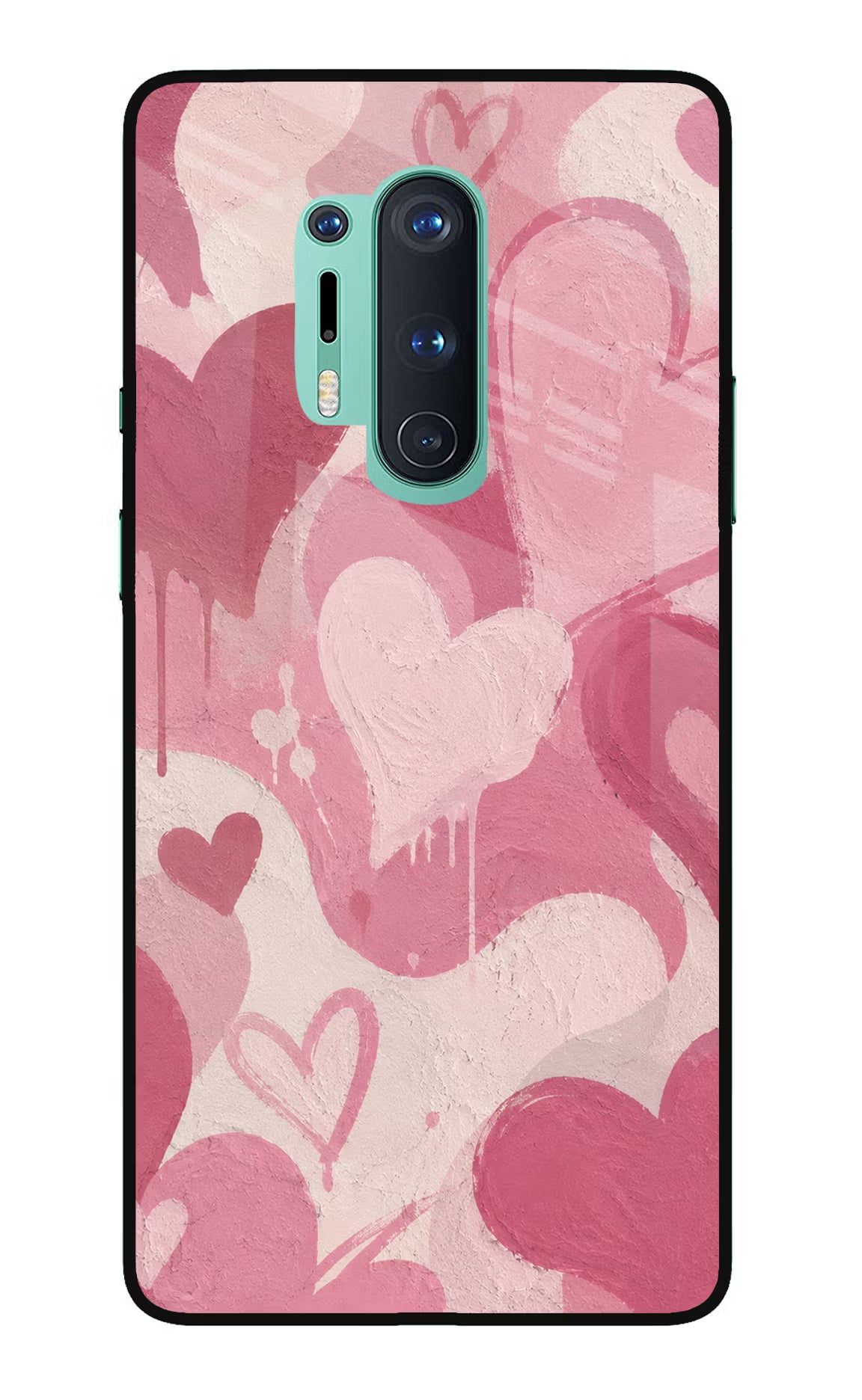 Hearty case Oneplus 8 Pro Glass Case