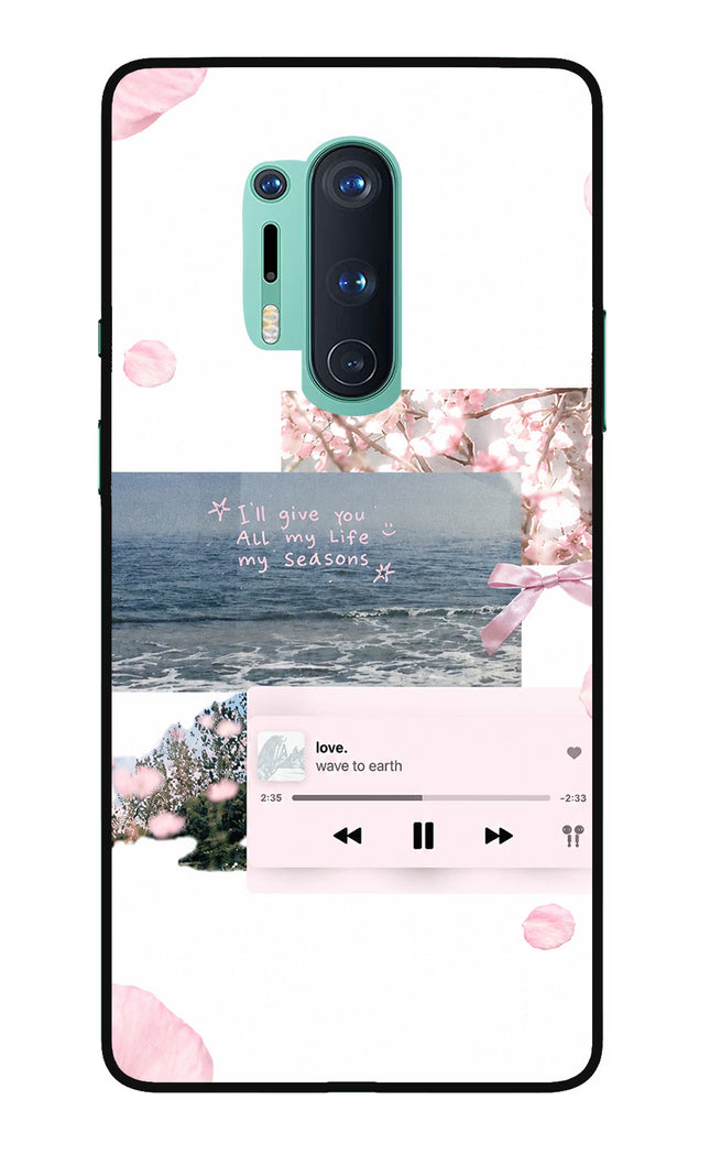 Wave to earth Oneplus 8 Pro Glass Case