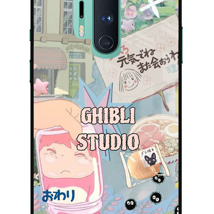Studio Ghibli Oneplus 8 Pro Glass Case