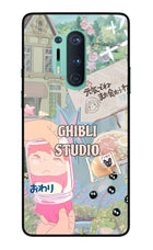 Studio Ghibli Oneplus 8 Pro Glass Case