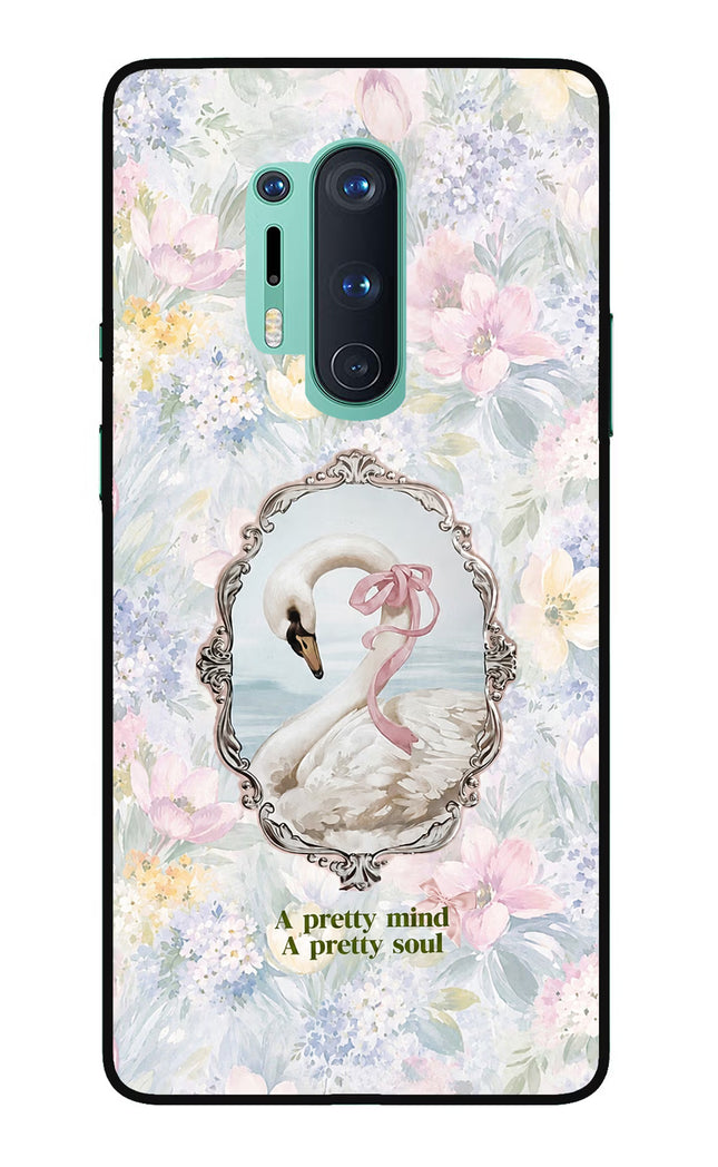 Pretty Mind Pretty Soul Oneplus 8 Pro Glass Case