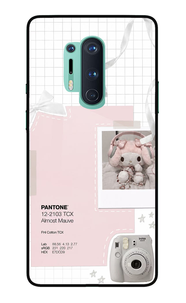 Pantone Asthetic Oneplus 8 Pro Glass Case