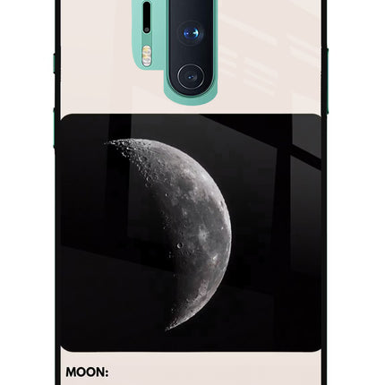 Moon Phase Oneplus 8 Pro Glass Case