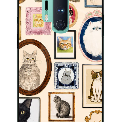 Mirror Cats Oneplus 8 Pro Glass Case