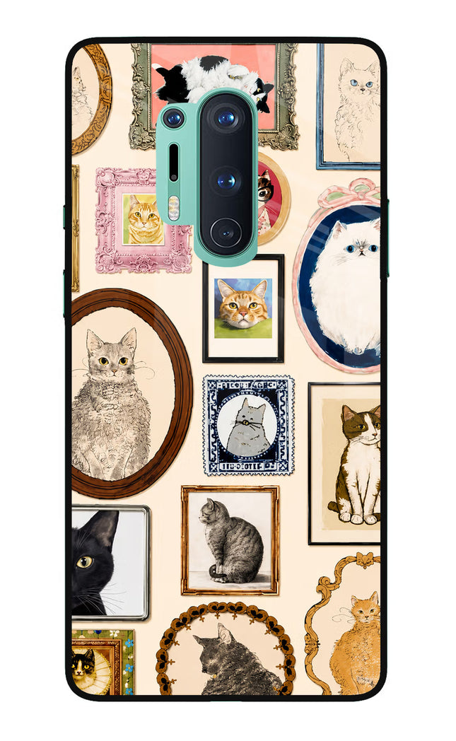 Mirror Cats Oneplus 8 Pro Glass Case