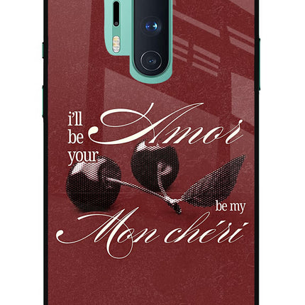 Velvet Cherry Oneplus 8 Pro Glass Case