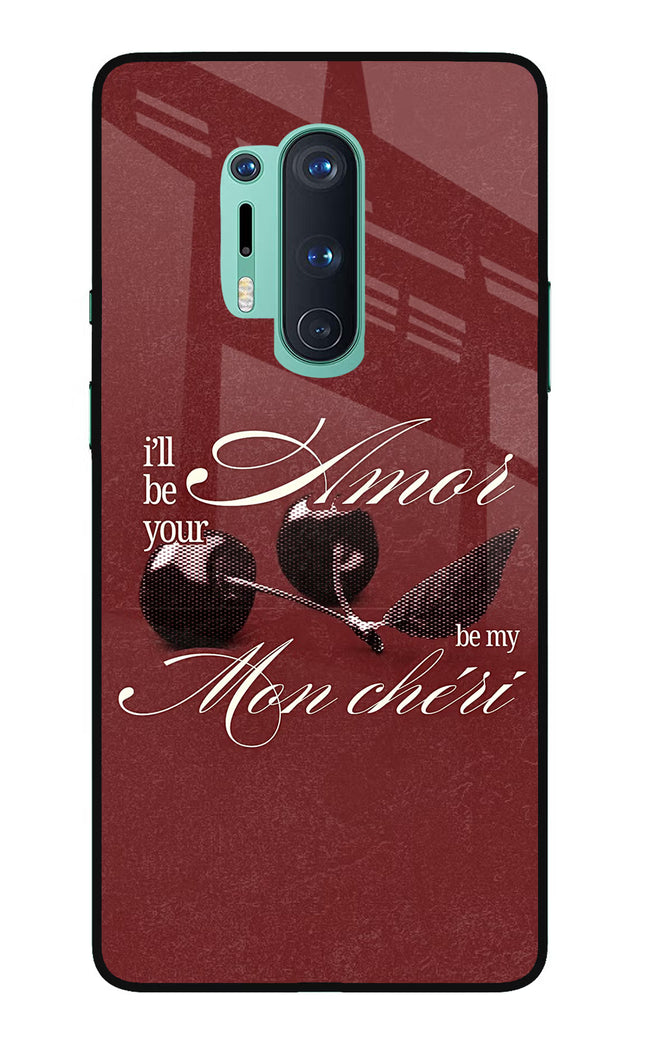 Velvet Cherry Oneplus 8 Pro Glass Case