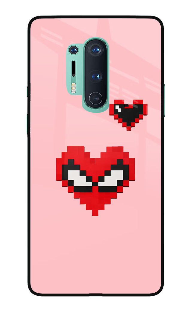Gwen Heart Oneplus 8 Pro Glass Case