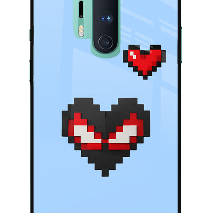 Peter Heart Oneplus 8 Pro Glass Case