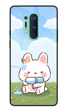 Bunny Treat Oneplus 8 Pro Glass Case