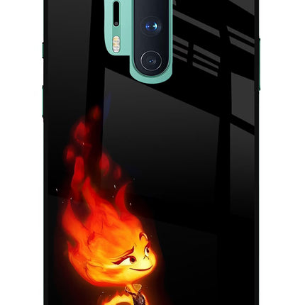 Ember Flame Oneplus 8 Pro Glass Case