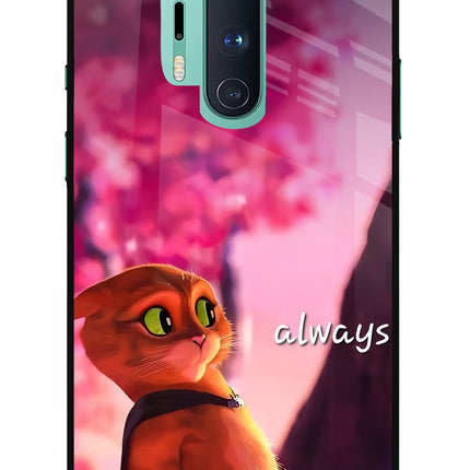 Always Cat Oneplus 8 Pro Glass Case