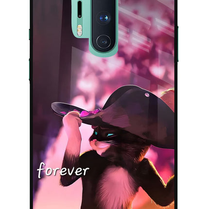 Forever Cat Oneplus 8 Pro Glass Case