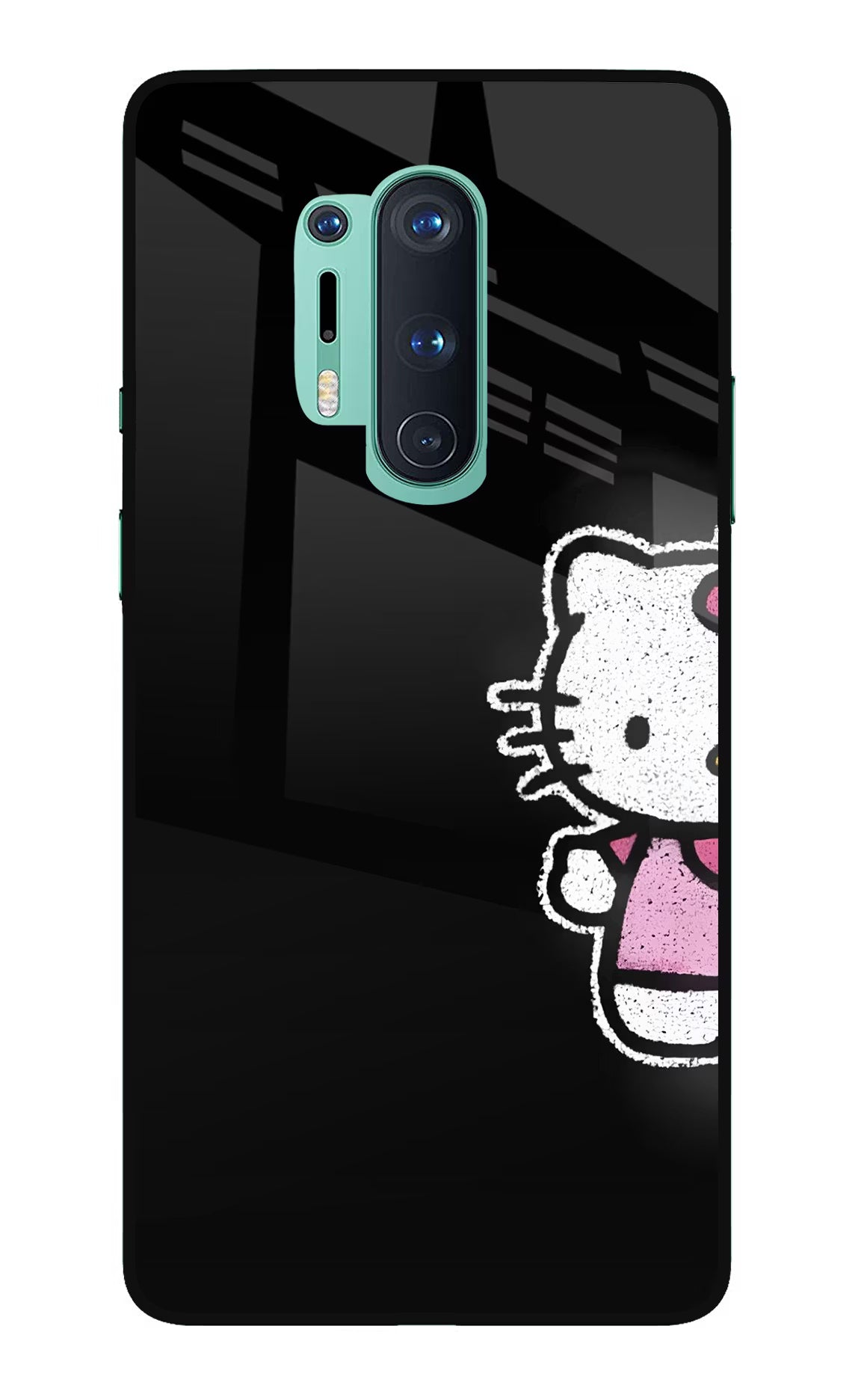 Kitty Charm Oneplus 8 Pro Glass Case