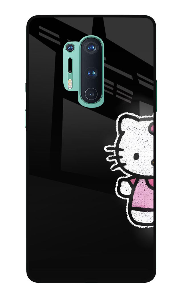 Kitty Charm Oneplus 8 Pro Glass Case