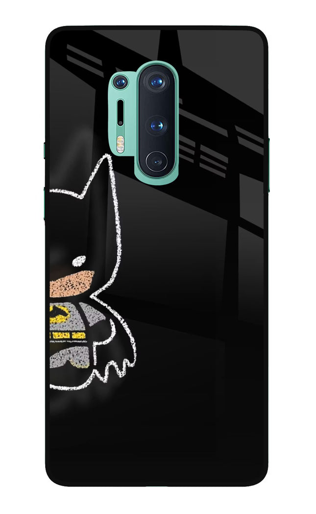 Bat Kitty Oneplus 8 Pro Glass Case