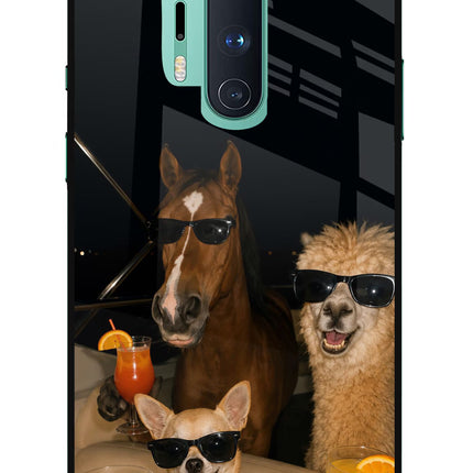 Party Squad Oneplus 8 Pro Glass Case