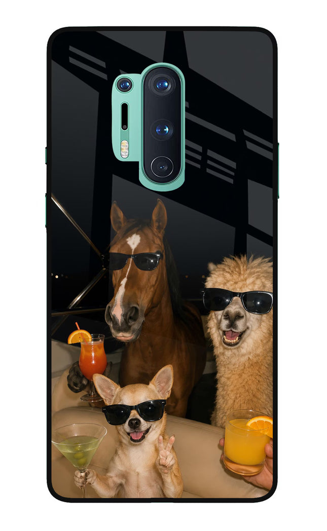 Party Squad Oneplus 8 Pro Glass Case