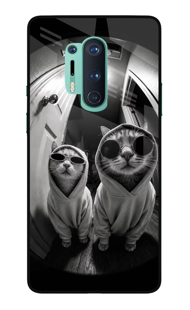 Hood Cats Oneplus 8 Pro Glass Case