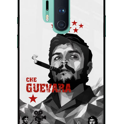 Che Guevara Iconic Oneplus 8 Pro Glass Case