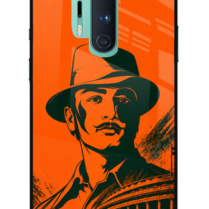 Bhagat Singh Legacy Oneplus 8 Pro Glass Case