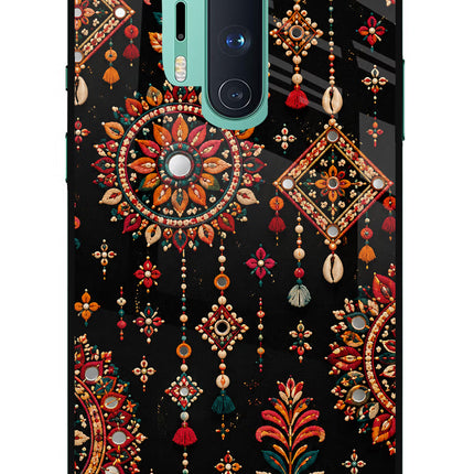 Boho Noir Oneplus 8 Pro Glass Case