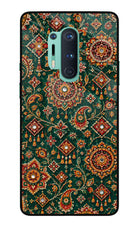 Green Pataka Oneplus 8 Pro Glass Case