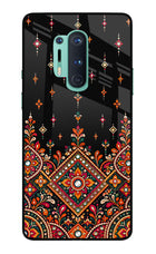 Noir Mehfil Oneplus 8 Pro Glass Case