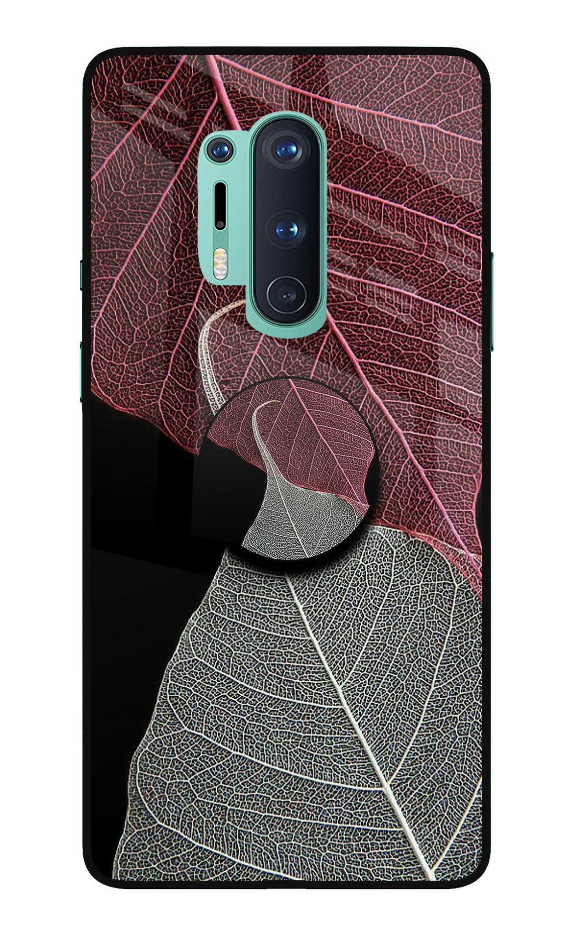 Leaf Pattern Oneplus 8 Pro Pop Case