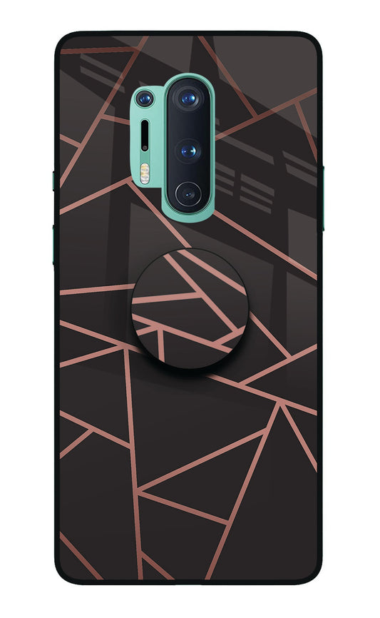 Geometric Pattern Oneplus 8 Pro Glass Case