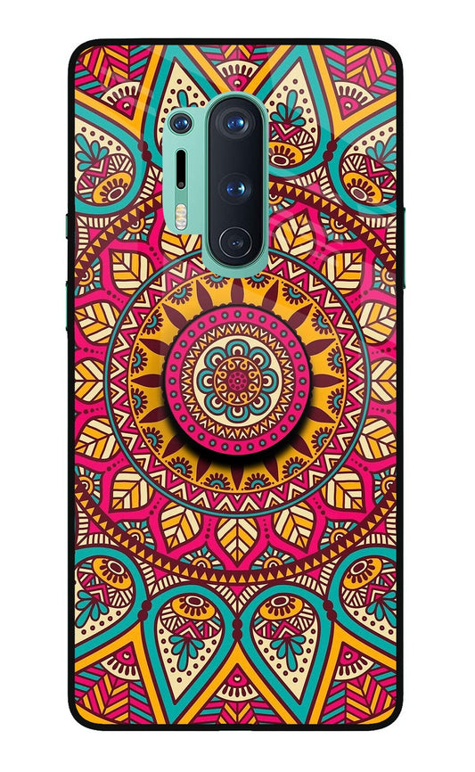 Mandala Oneplus 8 Pro Glass Case