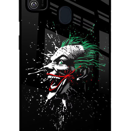 Joker Samsung M21 2020 Glass Case Back Cover by Casekaro