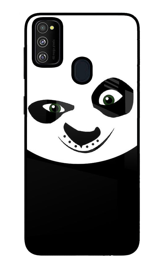Panda Samsung M21 2020 Glass Case