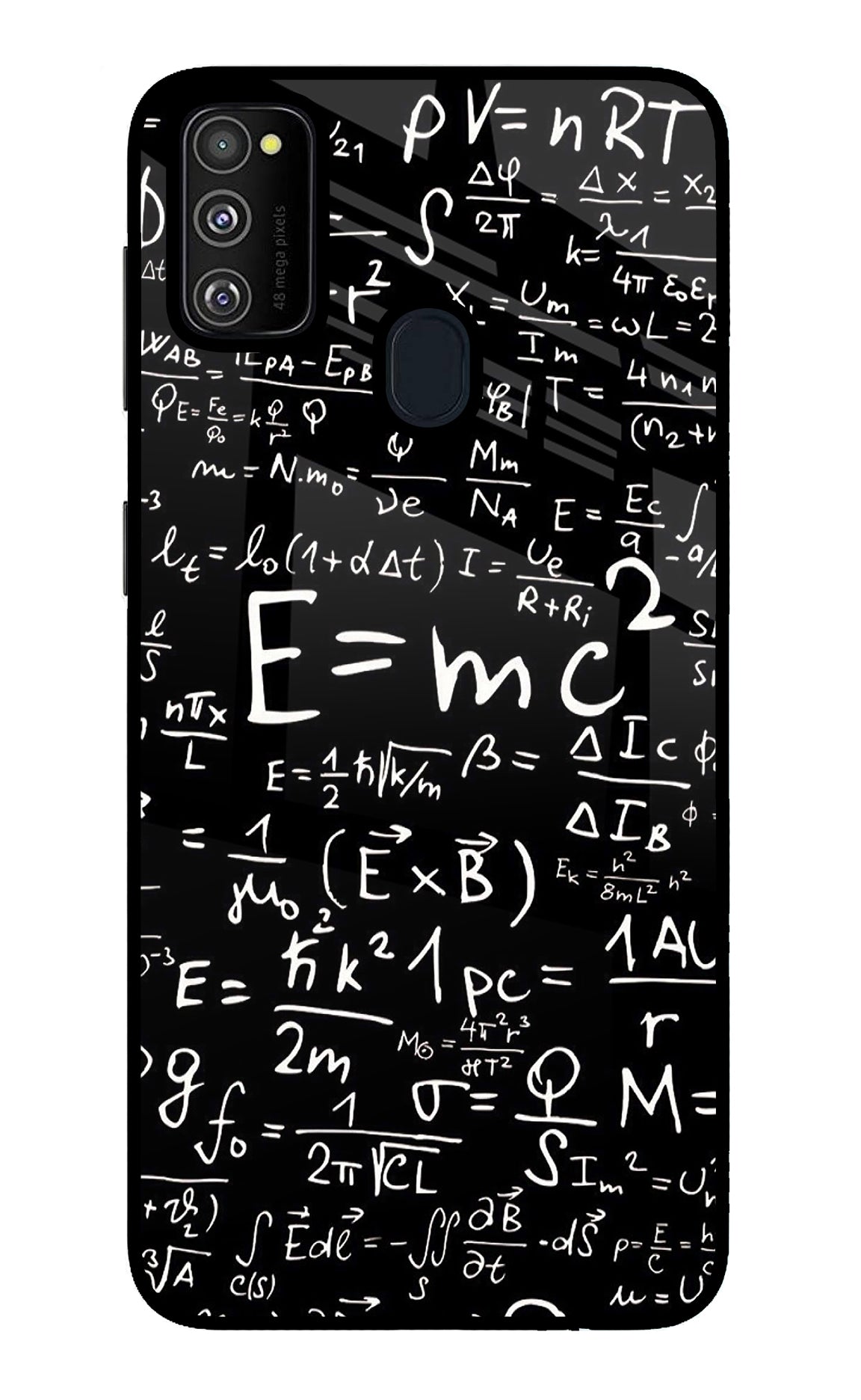 Physics Formula Samsung M21 2020 Back Cover