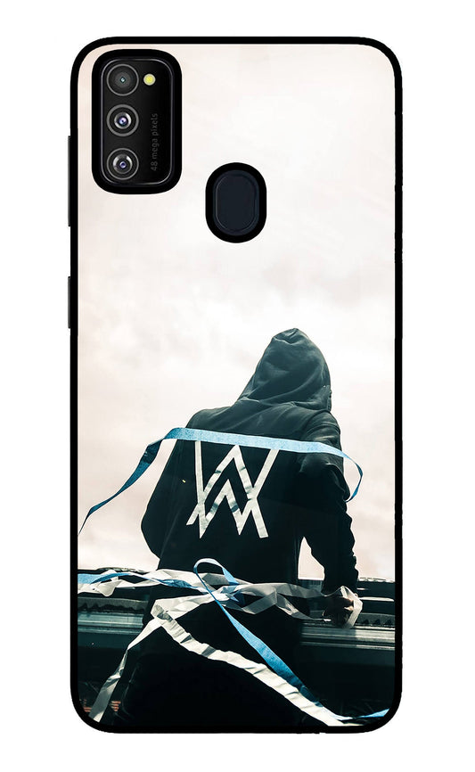 Alan Walker Samsung M21 2020 Glass Case